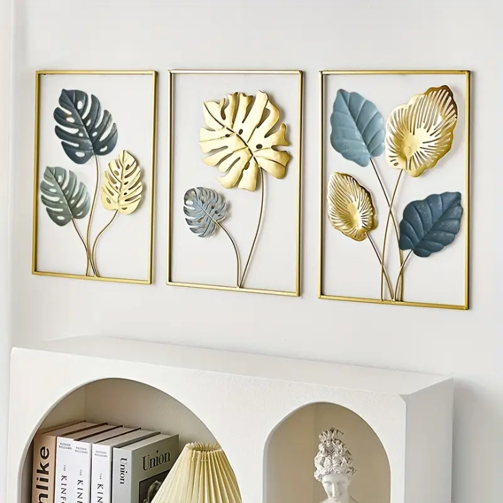 Metal Frame Leaves - floredeco