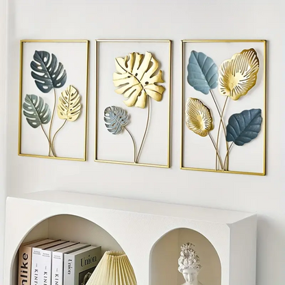 Metal Frame Leaves - floredeco